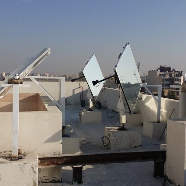 نمای بیرونی نورگیر هوشمند خورشیدی روشنا