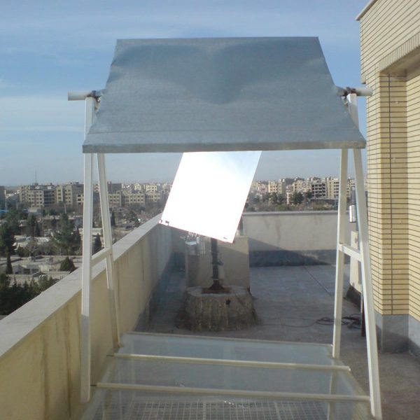 نمای بیرونی نورگیر هوشمند خورشیدی روشنا