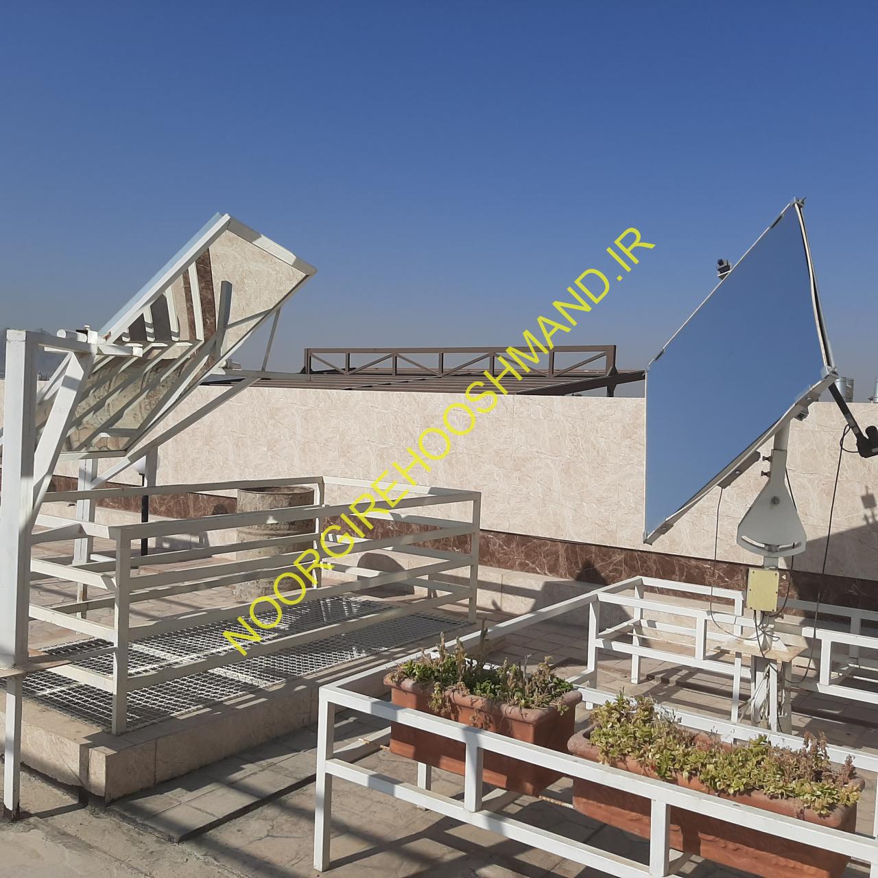 نورگیر آینه ای - سیستم دو آینه ای