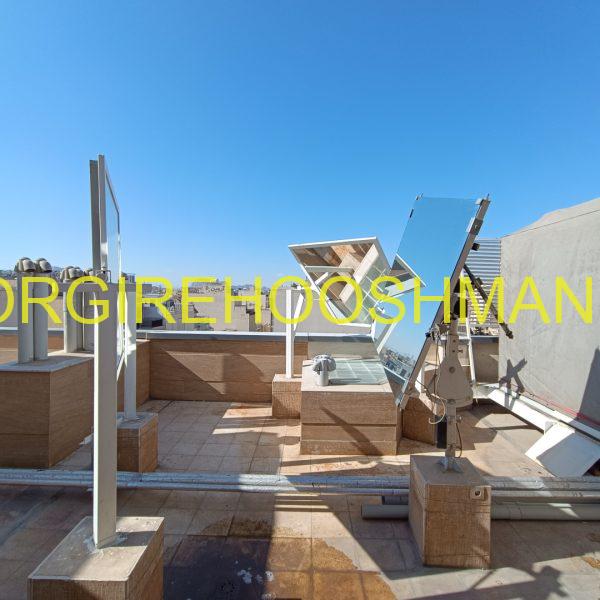 نورگیر هوشمند آینه ای - پروژه خ آینه خانه 2 نورگیر هوشمند خورشیدی