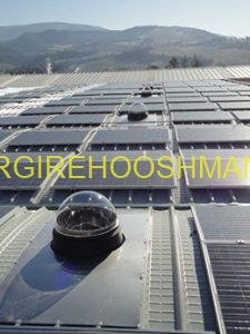 گنبد یا کلکتور لوله نوری